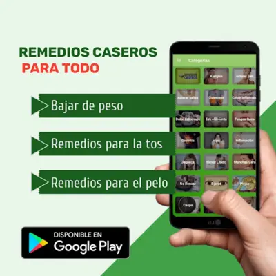 Remedios caseros android App screenshot 1